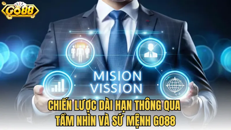 Chiến lược dài hạn thông qua tầm nhìn và sứ mệnh GO88