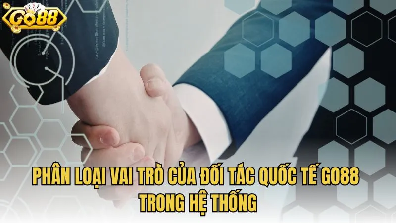 Phân loại vai trò của đối tác quốc tế GO88 trong hệ thống